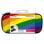 Custodia rigida da trasporto BigBen Rainbow per Nintendo Switch/Lite/OLED