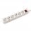 Value multiprise 6 prises avec interrupteur 6M blanc