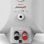 Audibax Elipse 4 Paires d'Enceintes HiFi avec Support Mural 2 Voies 20W Blanc