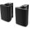 Audibax Elipse 5 Pareja de Altavoces HiFi con Soporte de Pared 2 Vías 30W Negros