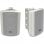 Audibax Pícolo PR-52W Pareja de Altavoces con Soporte de Pared 100W Blancos
