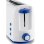 Broodrooster Blaupunkt BP4001 1 Lange Sleuf 1000 W 6 Bruiningsstanden Ontdooien Opwarmen Kruimellade Wit