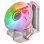 Ventilador de CPU Mars Gaming MCPU-VR duplo ARGB 120 mm rosa