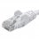 Cavo di rete angolato Goobay RJ45 UTP Cat.5e 2m Bianco