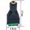 Goobay Conector Jack 3.5mm TRS Terminal de Tornillo 3 Pin Hembra