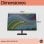 HP P24 G5 FHD Monitor Computerbildschirm 60,5 cm (23.8") 1920 x 1080 Pixel Full HD LCD Schwarz