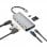 NGS WONDER DOCK 8 USB 2.0 Type-C 1024 Mbit/s Argent