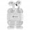 NGS ARTICA DUO Auricolare Wireless In-ear Musica e Chiamate Bluetooth Bianco