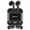 NGS ARTICA DUO 2x Auriculares Bluetooth Negros