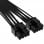 Cabo Corsair Premium com capas PCIe Gen 5 12VHPWR 600W e 12+4 pinos com capa preta
