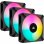 Corsair iCUE AF120 RGB ELITE Triple Ventilateur PWM 120 mm Noir avec contrôleur iCue