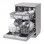 LG QuadWash DF242FP Lavavajillas Capacidad 14 Cubiertos D Acero Inoxidable