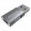 Aisens Mini Adaptador USB 3.2 Gen2 para USB-C Macho/Fêmea Cinzento