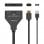 Aisens Cable Splitter HDMI 4K con Alimentación USB 30cm