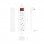 Aisens Regleta con Interruptor 4 Tomas 1.4m Blanca
