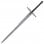 United Cutlery El Señor de los Anillos Réplica Espada Señor Nazgul 135cm