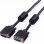 Cavo VGA Roline con ferriti HDB15 DDC maschio/maschio di alta qualità 2 m Nero