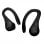 Écouteurs de sport sans fil noirs JVC HA-EC25T