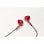 JVC HA-F19M Auriculares con Micrófono Rojo