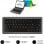 Subblim Keytab Funda Universal con Teclado Triángulos para Tablet 11.1"