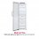 LG GFT41SWGSZ Congelador Vertical 324L E Blanco
