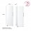 LG GFT41SWGSZ Congelador Vertical 324L E Blanco