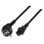 Aisens Câble D'alimentation Clover CEE7 vers C5 Mâle/Femelle 1,5m Noir
