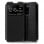 Fantastica custodia nera con flip cover per Vivo Y22s / Y35