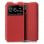 Cool Flip Cover Funda Roja para Xiaomi Redmi 10 5G