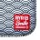 Smile Kimono Sleeve Funda Seigaiha para Portátil hasta 14"
