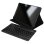 SilverHT Black Wave-Hülle mit Bluetooth-Tastatur für Lenovo M10.6 HD Plus 3. Generation (TB-X505F)