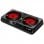 MPM MKE-21 Placa Vitrocerámica Portátil 2 Zonas 2000W