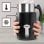 Duronic MF500 Espumador de Leche Eléctrico 500W con Jarra de Acero Inoxidable