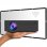La Vague LV-HD240 LED-HD-WLAN-Projektor + Leinwand 2,21 x 1,25 m