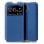 Coole Flip Cover Plain Blaue Hülle für Xiaomi Redmi A1