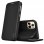 Étui à rabat noir Cool Elegance pour iPhone 14 Pro Max