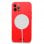 Cool Funda Cover Magnética Roja para iPhone 14 Pro
