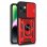 Cool Funda Hard Ring Roja para iPhone 14