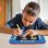Tavolo da disegno elettronico Lexibook Paw Patrol Neon con pennarelli e modelli
