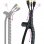 Organisateur de câble flexible Nanocable 25mm 3m Noir
