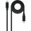 Nanocable USB-C 3.1 Stecker/Stecker-Kabel 50 cm Schwarz