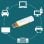 Philips FM12FD75B/00 128GB USB 3.2 Naranja/Blanco
