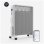 Universal Blue FORMOSA 4020W Radiador de Mica con WiFi 2000W Blanco