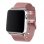 Cool Correa Metal Rosa para Apple Watch Series 1 / 2 / 3 / 4 / 5 / 6 / 7 / SE 38/40/41 mm