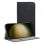 Cool Funda Flip Cover Liso Negra para Samsung S918 Galaxy S23 Ultra