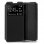 Cool Funda Flip Cover Liso Negra para TCL 405