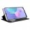 Cool Funda Flip Cover Liso Negra para TCL 405