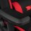 Chaise de jeu Drift DR110 noire/rouge