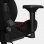 Chaise de jeu Drift DR110 noire/rouge