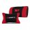 Chaise de jeu Drift DR110 noire/rouge
